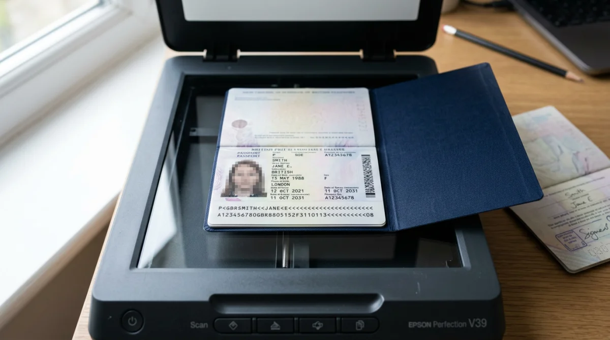 How to Scan Your Passport Bio Page for the Mozambique eVisa