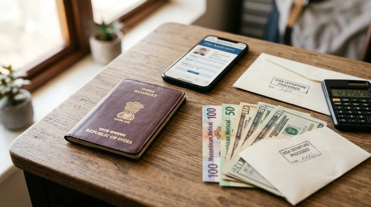 Mozambique eVisa Cost for Indian Citizens 2026