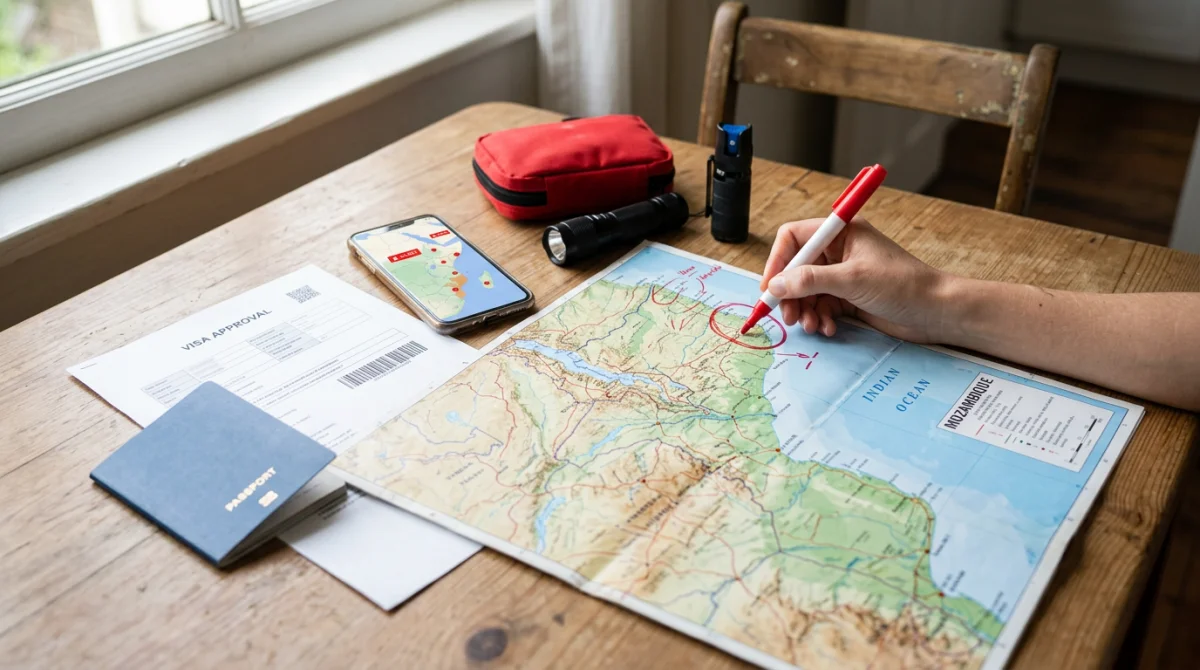 Travel Advisories & Regional Safety Risks in Mozambique 2026