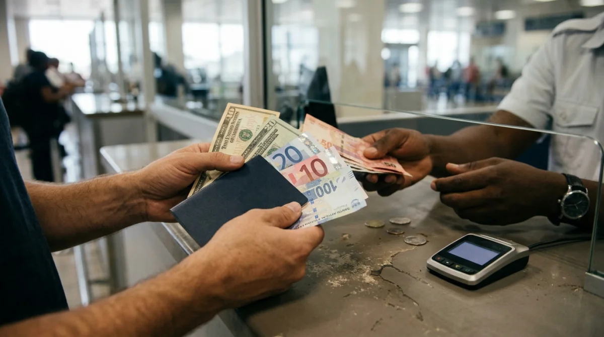 Visa on Arrival Fees and Payment Methods at Each Port